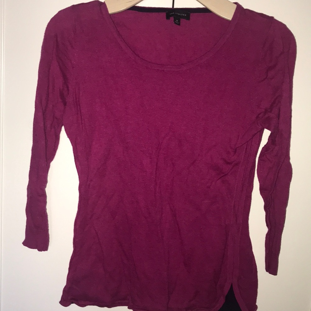 The limited hot pink sweater